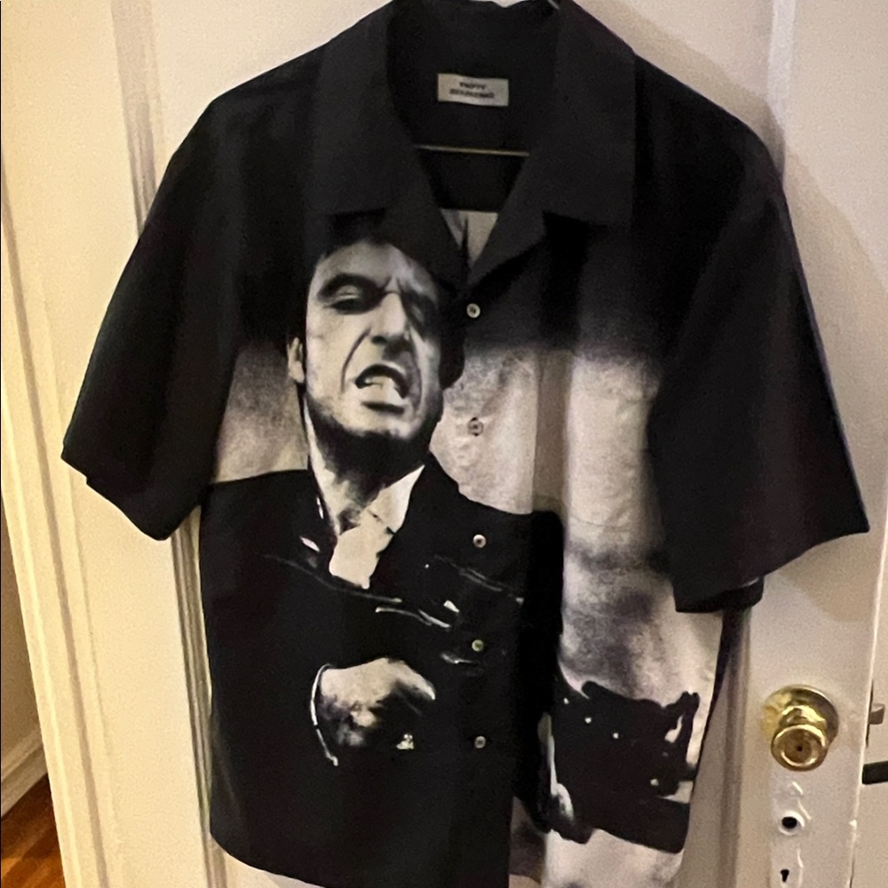 Scarface Empty Reference Stylish Black Graphic Bu… - image 1